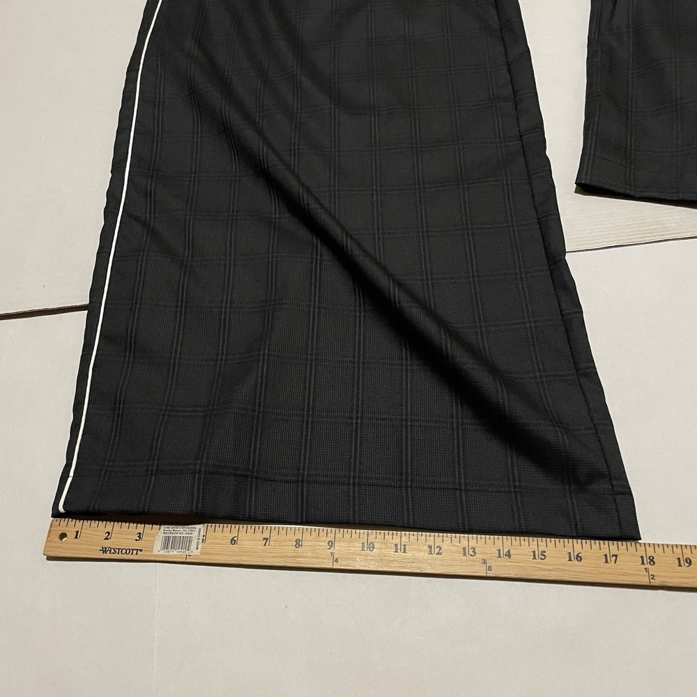Dressed in Lala Feminine Rage Trouser Track Pants XL Leopard Embroidered NWT - Picture 7 of 10